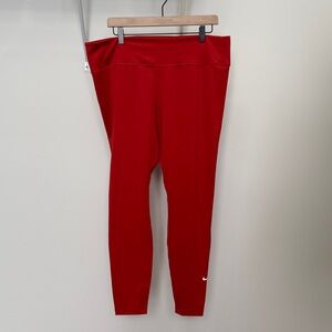 Nike DRI-FIT Women’s XXL Burnt Orange Athletic Leggings w/ Hidden Pocket